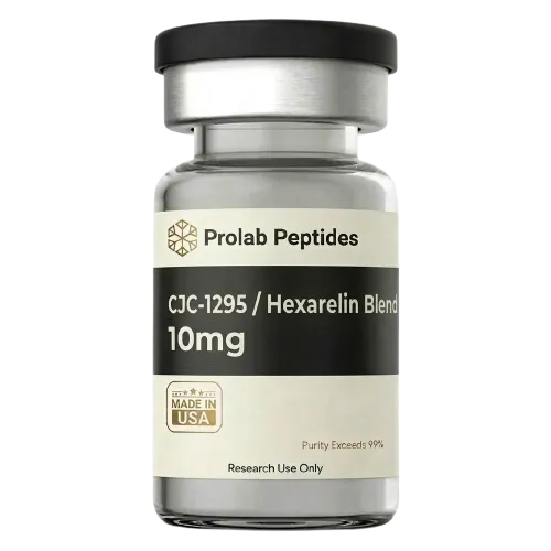 CJC-1295 / Hexarelin Blend 10mg vial